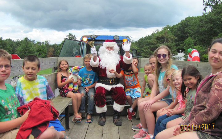 Hayride with Santa
